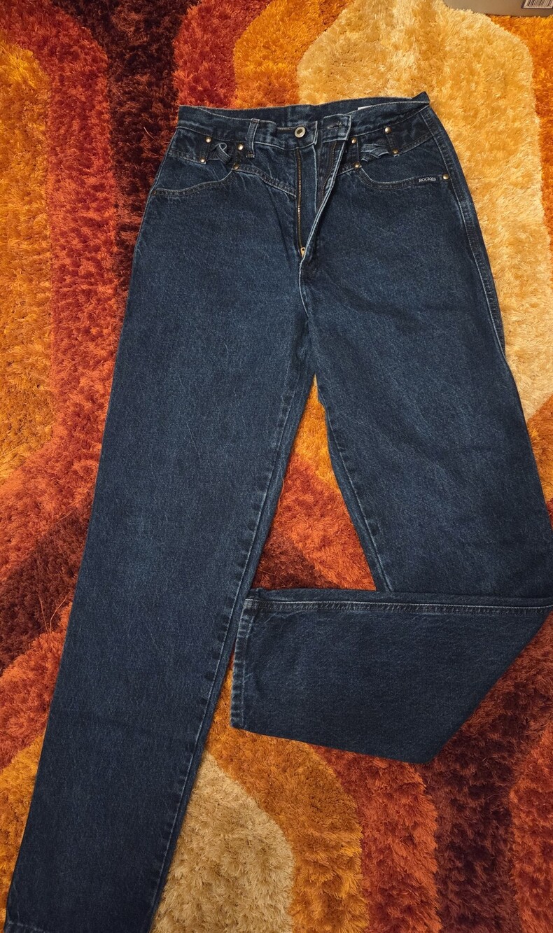 Rockies Dark Blue Taper Fit Jeans